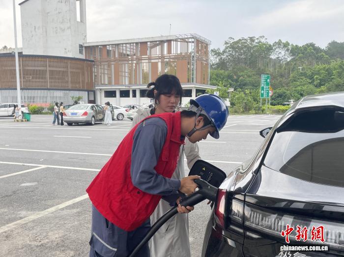 广西五一假期新能源汽车充电量创历史新高